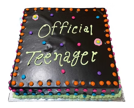 teen birthday cake